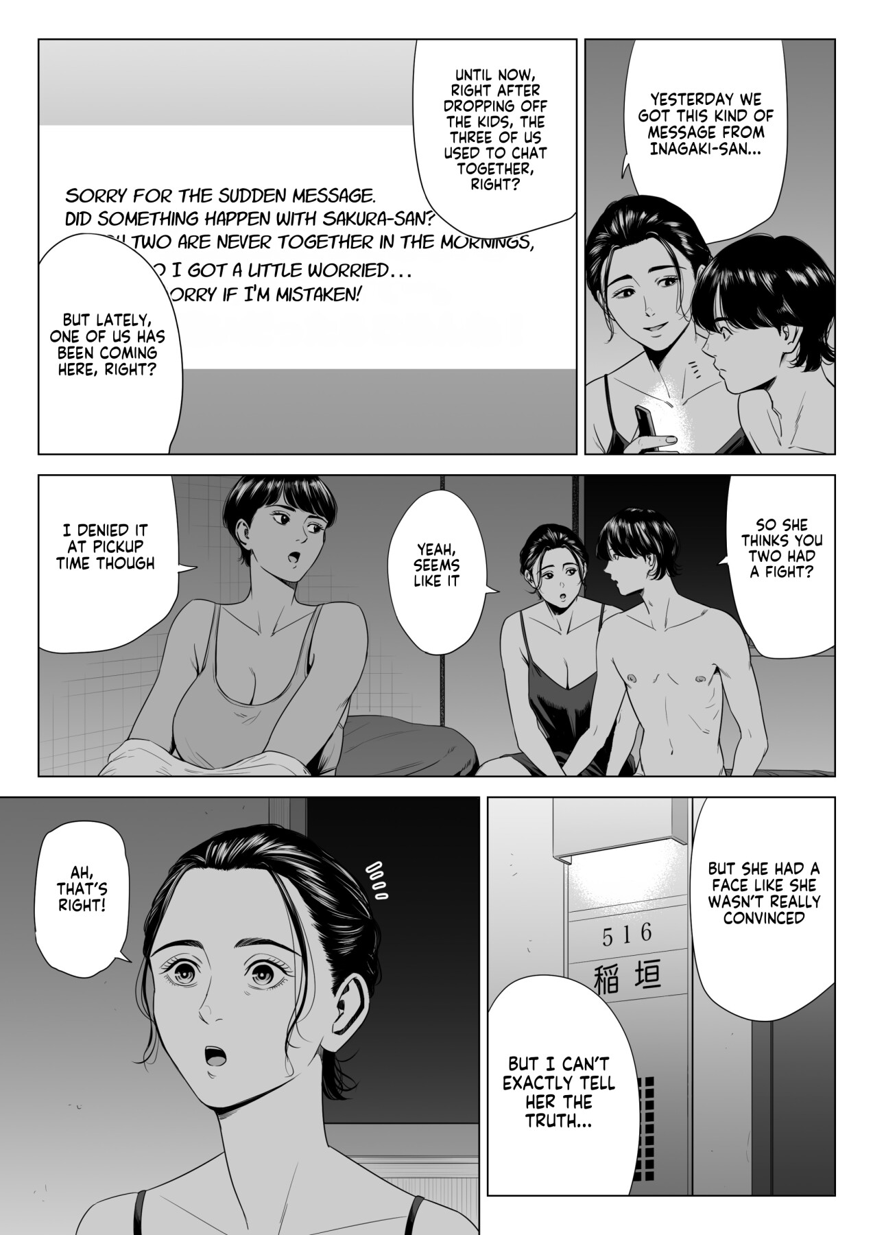 Hentai Manga Comic-Married Woman's Apartment, Room 516 – Inagaki Chihiro-Read-6